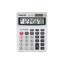   Számológép asztali 8 számjegyű kijelző Sencor SEC377/8 fehér
