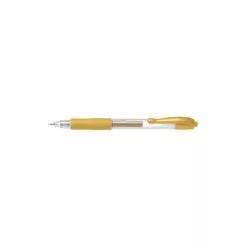 Zseléstoll 0,7mm, nyomógombos Pilot G-2, írásszín arany