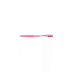   Zseléstoll 0,7mm, nyomógombos Pilot G-2, írásszín pasztell rózsaszín