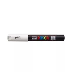 Dekormarker 0,7-1mm, Uni Posca PC-1M fehér