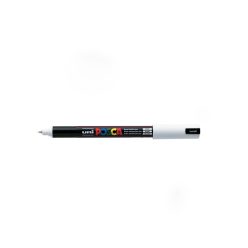 Dekormarker 0,7mm, Uni Posca PC-1MR fehér