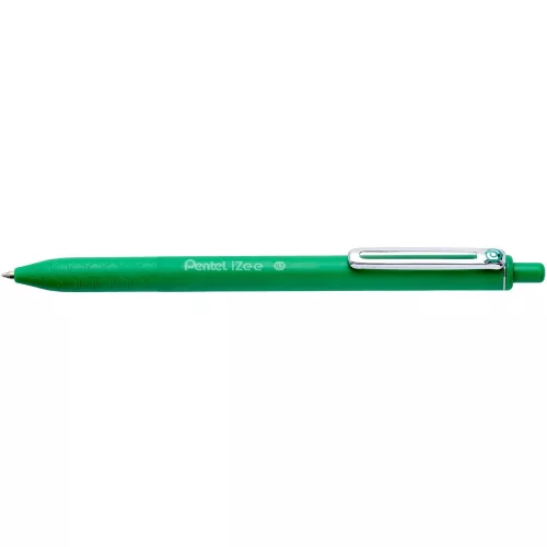 Golyóstoll nyomógombos 0,35mm, Pentel iZee, írásszín zöld