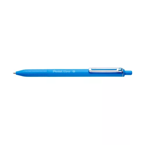 Golyóstoll nyomógombos 0,35mm, Pentel iZee, írásszín világoskék