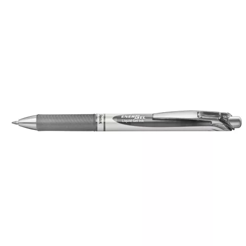 Rollertoll zselés 0.7mm, Pentel EnerGel BL77-NX, írásszín szürke