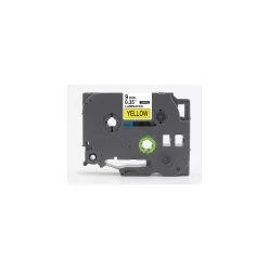   Feliratozógép szalag, Brother TZE621 9mmx8m ECO fekete/sárga