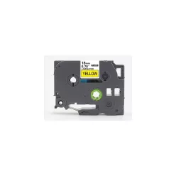 Feliratozógép szalag Brother TZE641 18mm ECO fekete/sárga