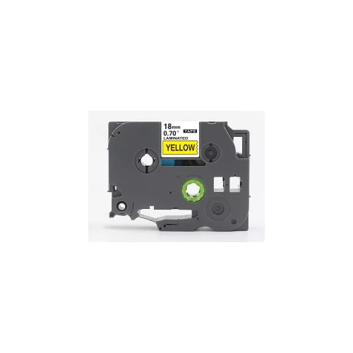 Feliratozógép szalag Brother TZE641 18mm ECO fekete/sárga