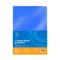   Genotherm 'L' A4, 80 micron kék 25 db/csomag, Bluering®,