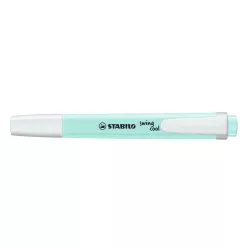   Szövegkiemelő 1-4mm, vágott hegy Stabilo Swing cool pastel 275/113 türkiz