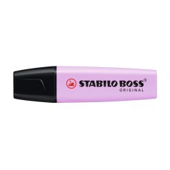   Szövegkiemelő 2-5mm, vágott hegyű, STABILO Boss original Pastel orgona