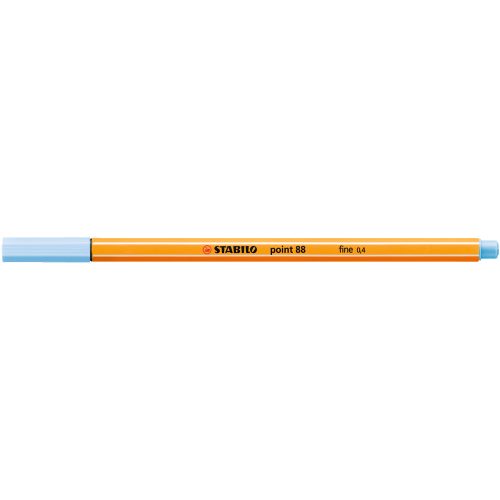 Rostirón, tűfilc 0,4mm, STABILO Point 88 jég kék