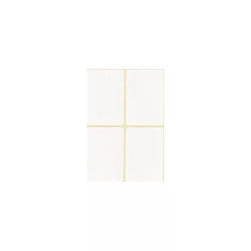 Etikett címke, 38x58mm, 15 lap, 4 címke/lap