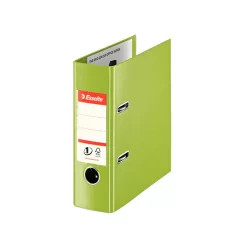   Iratrendező A4, 7,5cm, PP élvédő sínnel, Esselte Standard Vivida világoszöld