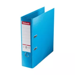   Iratrendező A4, 8cm, PP élvédő sínnel, Esselte Standard Plus Vivida kék
