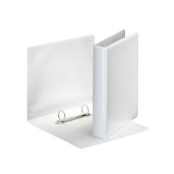   GYURUSKöNYV PANORáMáS A5, 4,6CM, 2 GYURU, D ALAKú, PP ESSELTE FEHéR