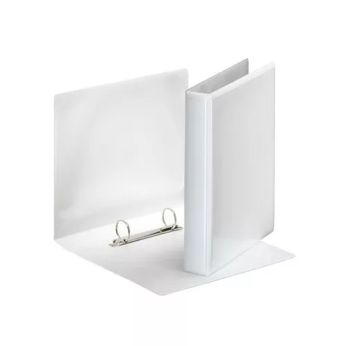 GYURUSKöNYV PANORáMáS A5, 4,6CM, 2 GYURU, D ALAKú, PP ESSELTE FEHéR