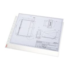   Genotherm lefűzhető, A3, 85 micron, narancsos felület, fekvő, Esselte 10 db/csom