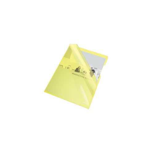 Genotherm 'L' A4, 150 micron víztiszta felület Esselte Luxus sárga