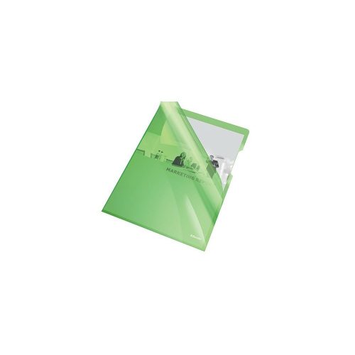 Genotherm 'L' A4, 150 micron víztiszta felület Esselte Luxus zöld