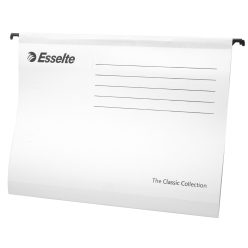 Függőmappa A4, karton Esselte Classic 90319, fehér