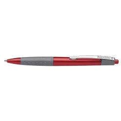   Golyóstoll nyomógombos 0,5mm, Schneider Loox, írásszín piros