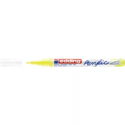 Akril marker 1-2mm, Edding 5300 neon sárga 