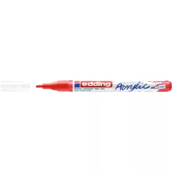 Akril marker 1-2mm, Edding 5300 piros