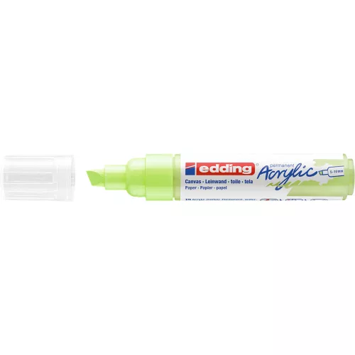 Akril marker 5-10mm, Edding 5000 pasztellzöld 