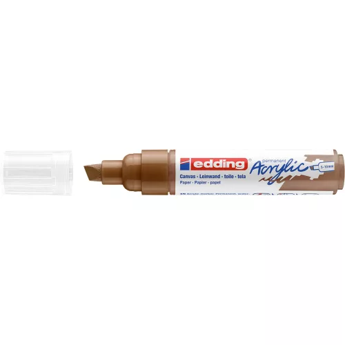 Akril marker 5-10mm, Edding 5000 pasztell mogyoró 