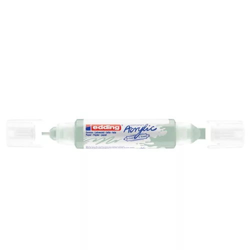 Akril marker 2-3mm, és 5-10mm, 3D kétvégű Edding 5400 menta