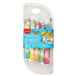   Tempera készlet 10 ml. 10 db/bliszter Keyroad fémes és neon színek