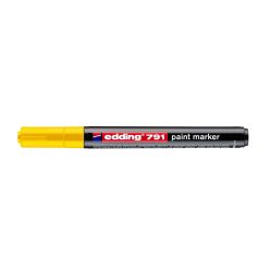 LAKKMARKER 1-2MM, KEREK EDDING 791 SáRGA