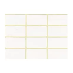Etikett címke, 20x38mm, 5 lap, 12 címke/lap