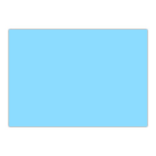 Dekor karton 2 oldalas 50x70 cm, 200g 25ív/csomag, Bluering® világoskék
