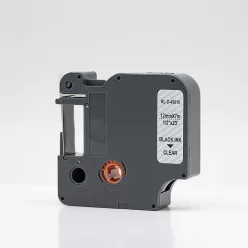   Feliratozógép szalag kompatibilis Dymo D1 S0720500/45010 12mmx7m ECO fekete/víztiszta