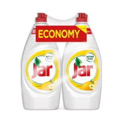 Mosogatószer 2 x 900 ml kézi duopack Jar Citrom