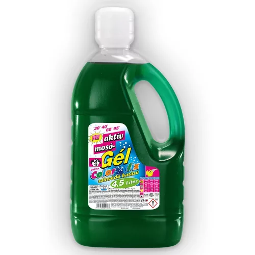 Mosógél 4,5 liter (45 mosás) színes ruhákhoz Dalma Aktív Color Fix