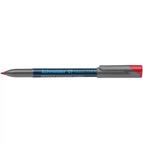 Alkoholos marker OHP 1mm tűhegyű Schneider Maxx 224 M piros