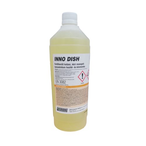 Mosogatószer 1 liter kézi fertőtlenítő hatással Inno-Dish