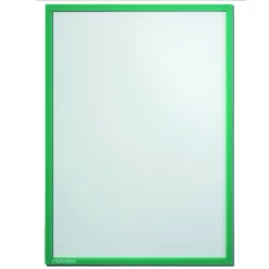 Infókeret A4, mágneses ITSA4M 02 Franken zöld