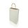 Sodrottfüles papírtáska 220x330mm 100mm talp M méret 200 db/doboz, fehér