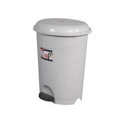 Szemetes kuka pedálos műanyag 22 literes szürke UP128-002
