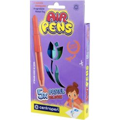  Filctoll fújós készlet Centropen AIRPENS 1500 pasztell 5 klf. szín