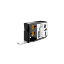   Feliratozógép szalag Dymo XTL 1868704 21mmx21mm, ORIGINAL, poliészter, fehér/fekete