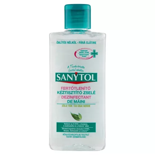 Kéz- és bőrfertőtlenítő gél 75 ml Sanytol