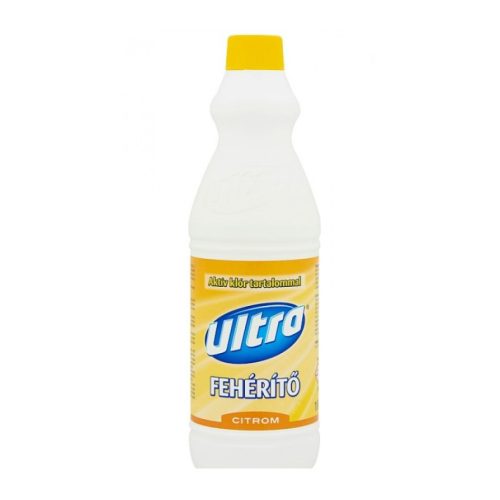 Fehérítő folyadék 1 liter Ultra fehérítő Citrom