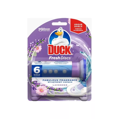 WC öbíltő korong zselés 36 ml Fresh Discs Duck® Levendula
