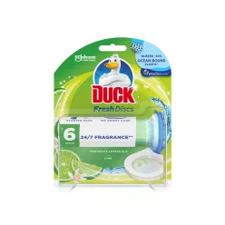 WC öbíltő korong zselés 36 ml Fresh Discs Duck® Lime