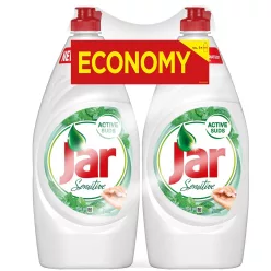 Mosogatószer 2 x 900 ml kézi duopack Jar TeaTree&Mint