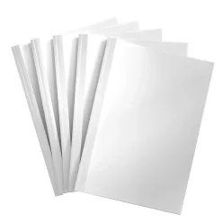   Hőkötő borító, A4, 3mm, 11-32lapig 50 db/doboz, Bluering® fehér